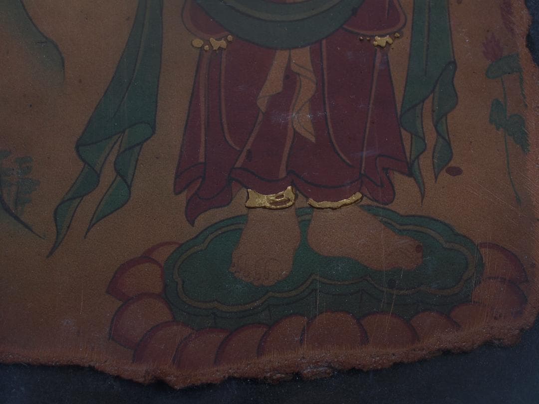 中国の壁画　戦時のもの　人物図　貴重品 古董品古美術 AK1921A7-2