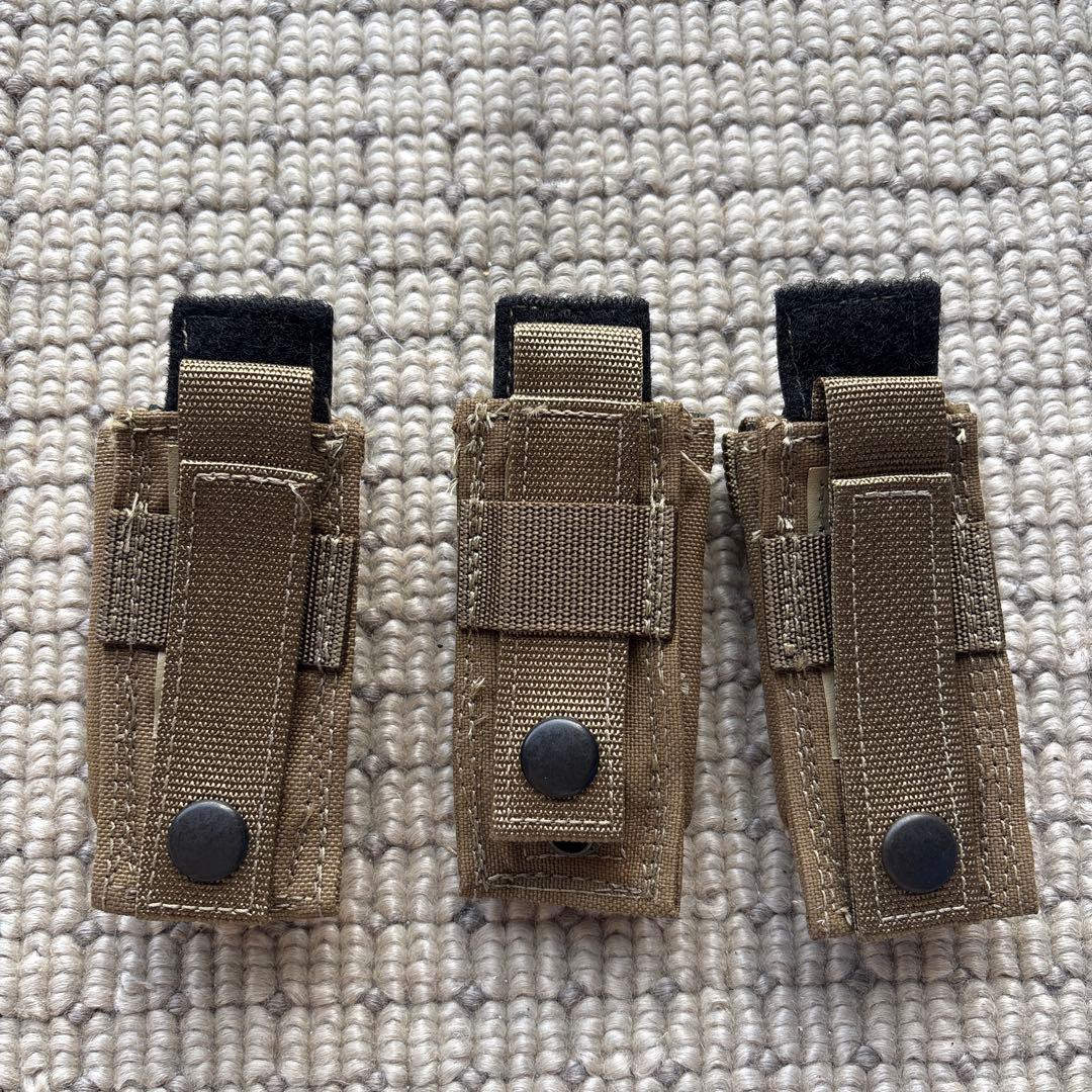 米軍放出品 FSBE2 9mmマガジンポーチ コヨーテブラウン 海兵隊 USMC