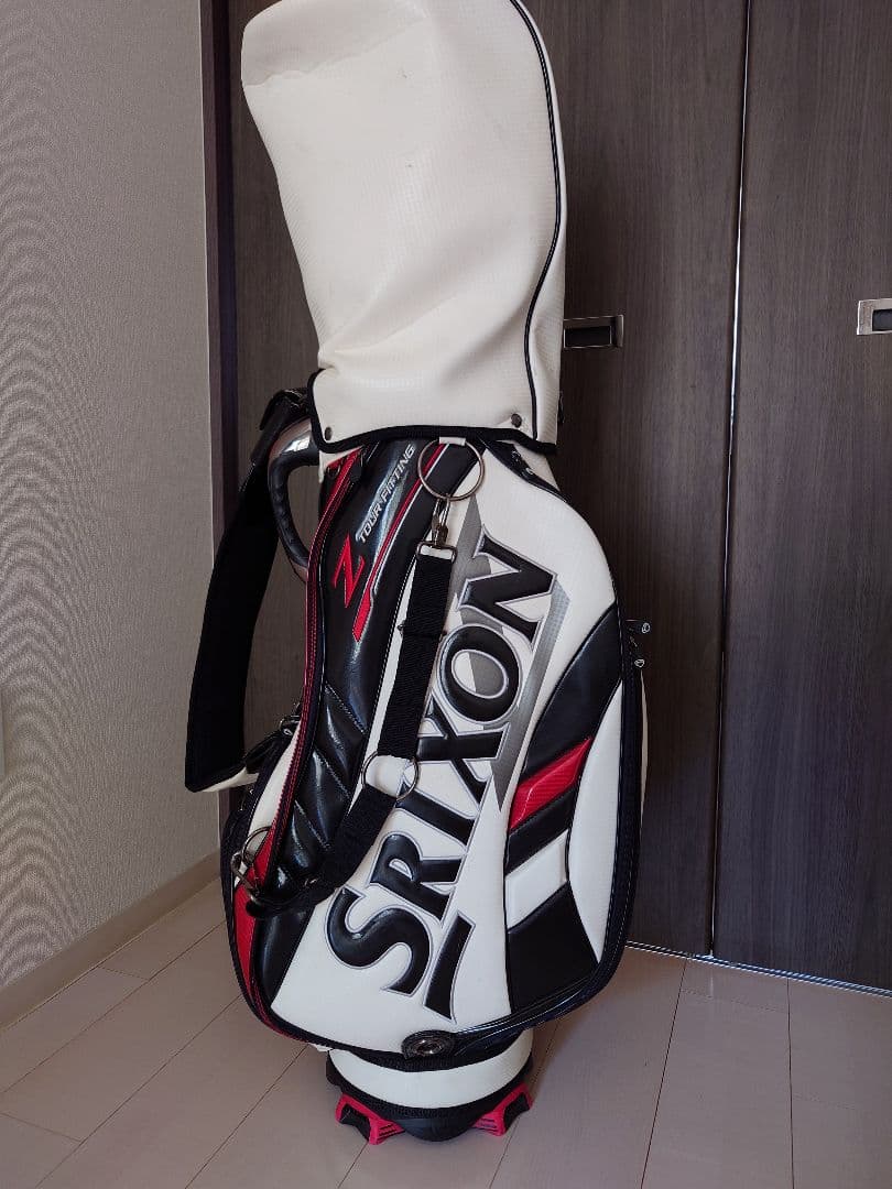 Srixon Zシリーズ 限定ツアーモデル キャディバッグ 白/赤/黒