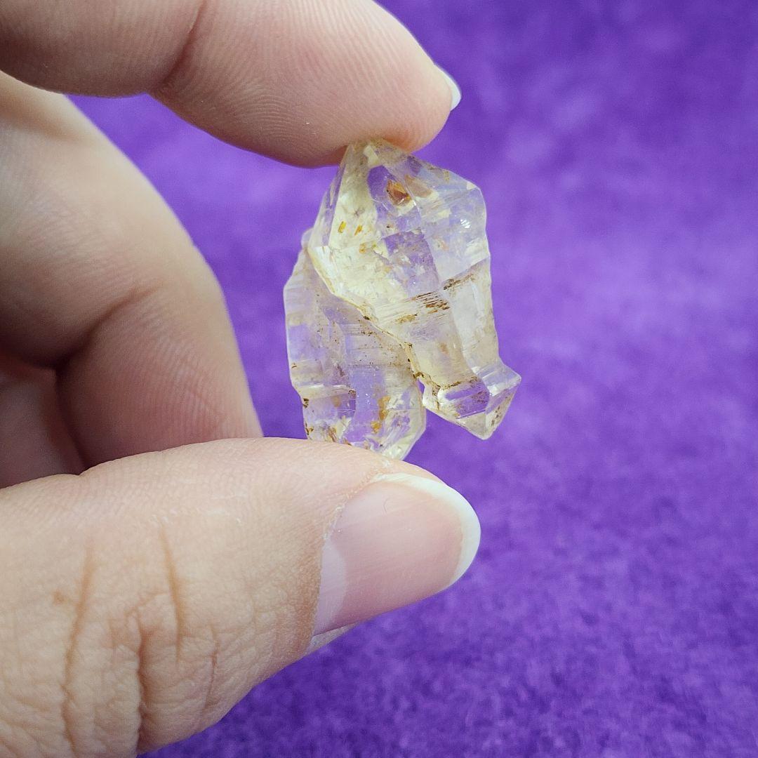 パキスタン産 オイルイン エレスチャルクォーツ 原石 天然石①