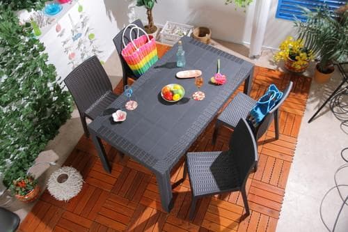 《新品・送料無料》ステラ　テーブル　８０×１４０　ブラック