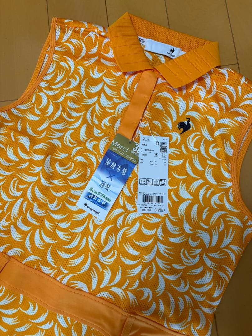 le coq sportif GOLF✴︎ワンピース sizLL✴︎新品　接触冷感