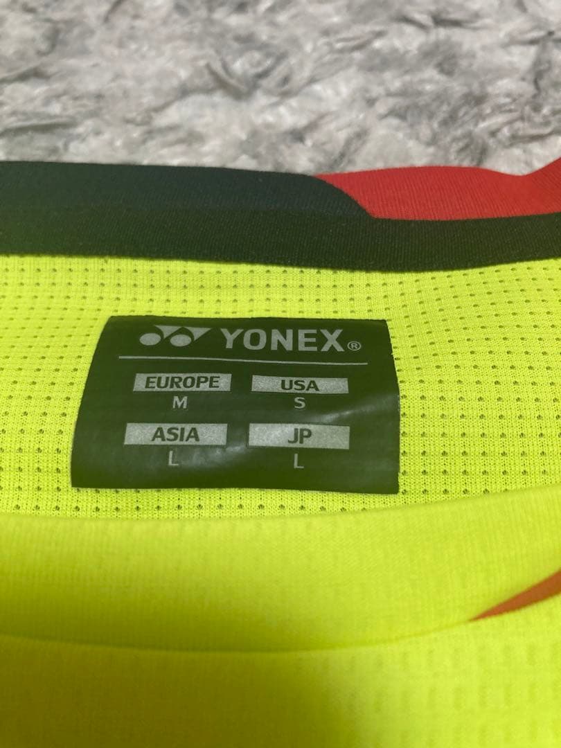 YONEX バドミントンウェア L ゲームシャツ　ヨネックス　バドミントン
