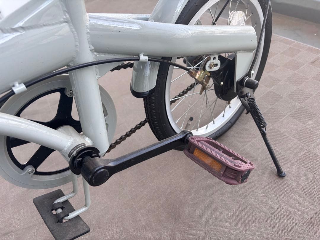 4.1 PROVOS 折りたたみ自転車 16インチ ワイヤー錠・LEDライト付き