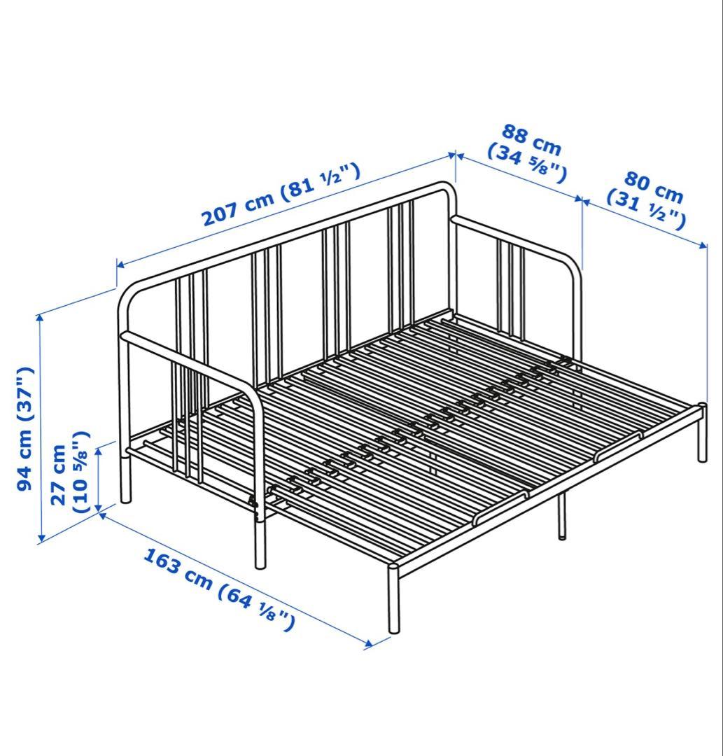 引取希望 FYRESDAL IKEA デイベッドフレーム