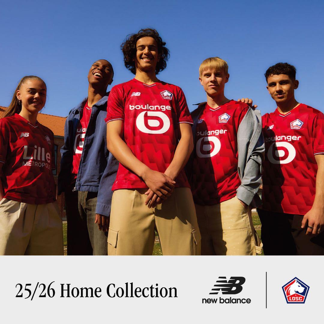 【新品・未使用】LOSC リール　25-26ホーム　ユニフォーム XLサイズ