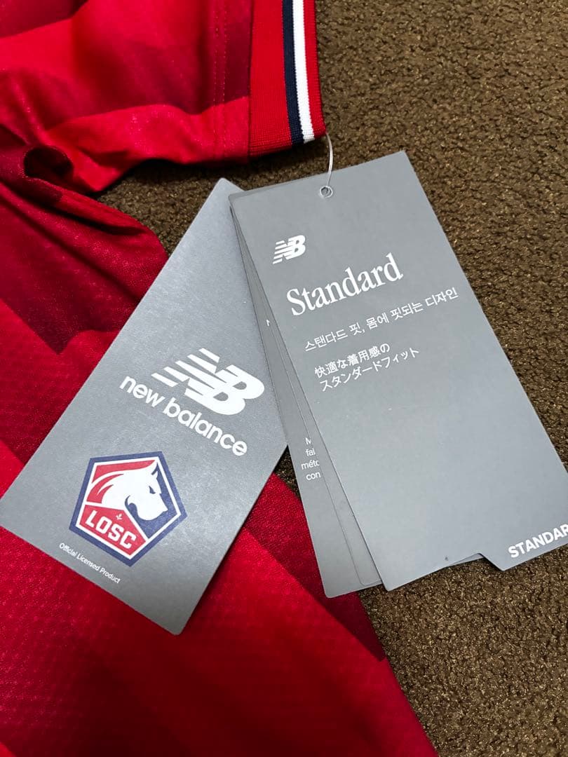 【新品・未使用】LOSC リール　25-26ホーム　ユニフォーム XLサイズ