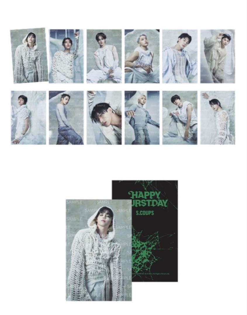 【トレカ付き】SEVENTEEN HAPPY BURSTDAYショルダーバッグ