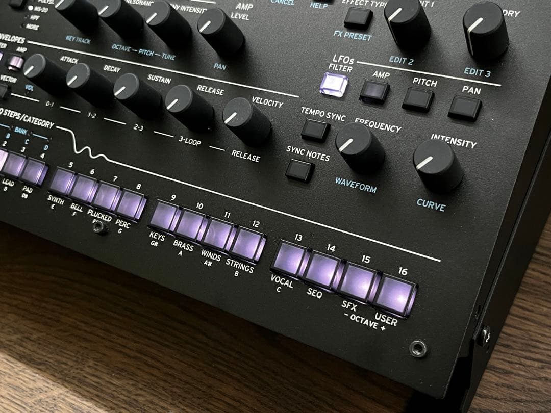 KORG wavestate module シンセサイザー 美品　元箱付き