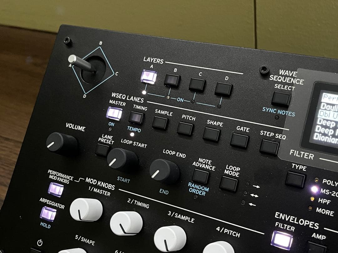 KORG wavestate module シンセサイザー 美品　元箱付き