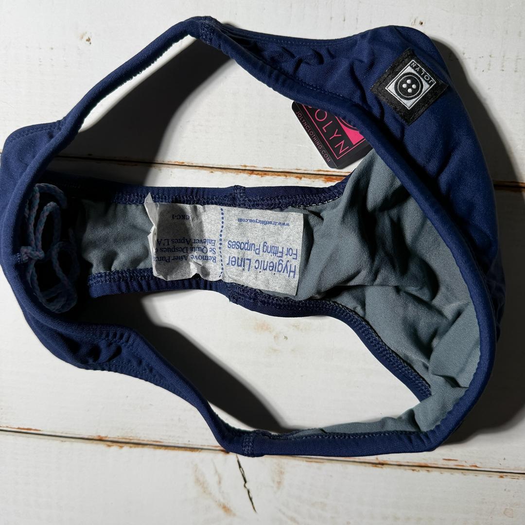 JOLYN ビーチバレー ビキニ 水着 Navy 海外S A037