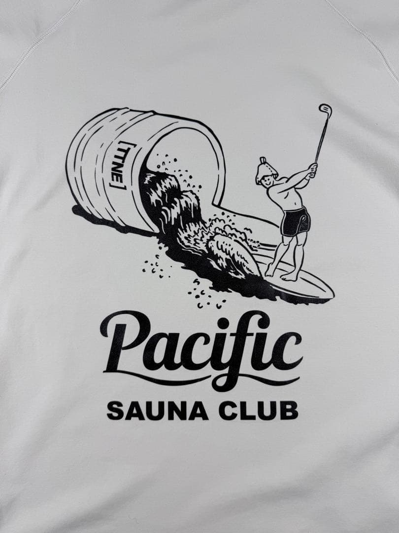 ほぼ新品Pacific GOLF CLUB TTNEMOCK NECK TEE