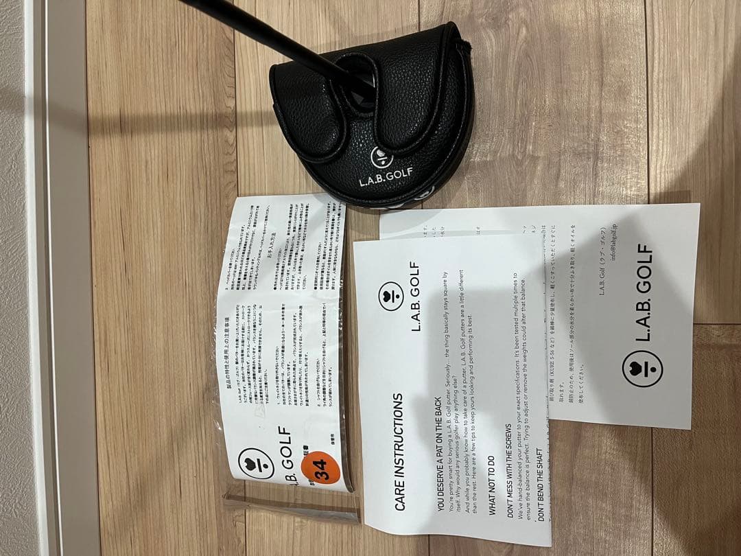 ラブゴルフ　L.A.B. GOLF OZ.1i パター 34インチ