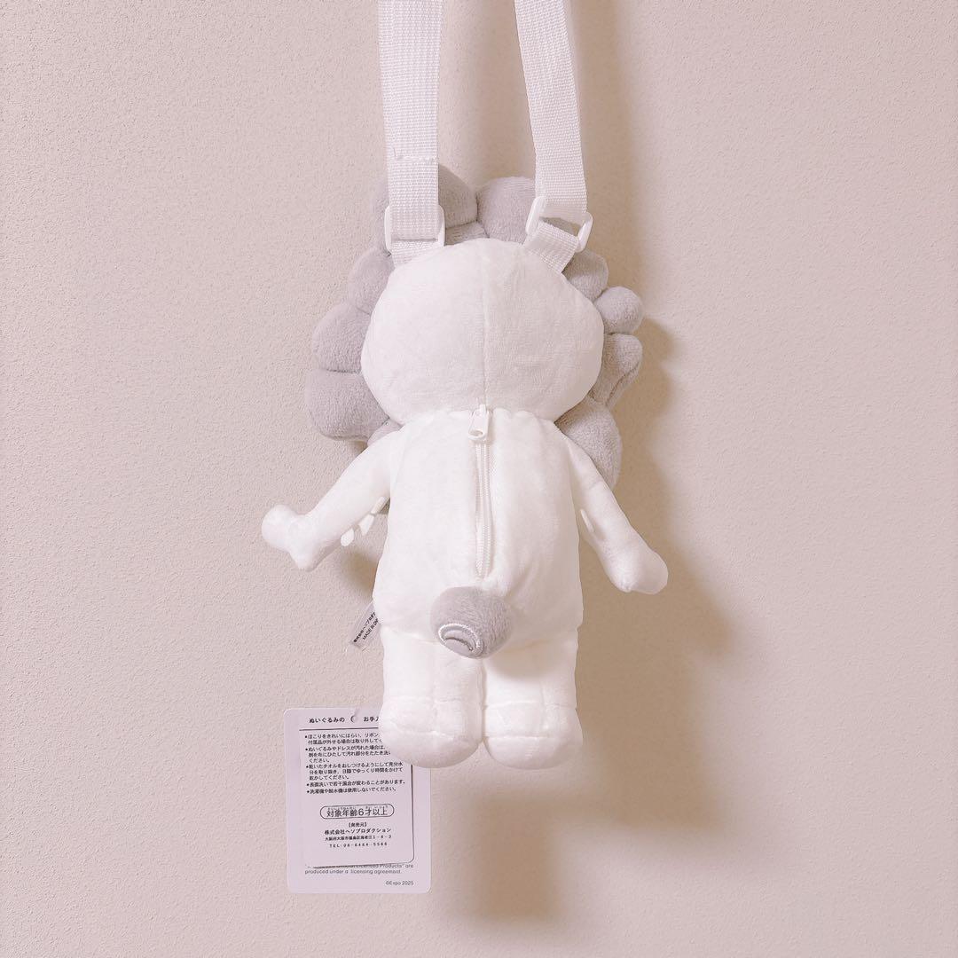 EXPO2025 白ミャクミャク ぬいぐるみポーチ　新品未使用