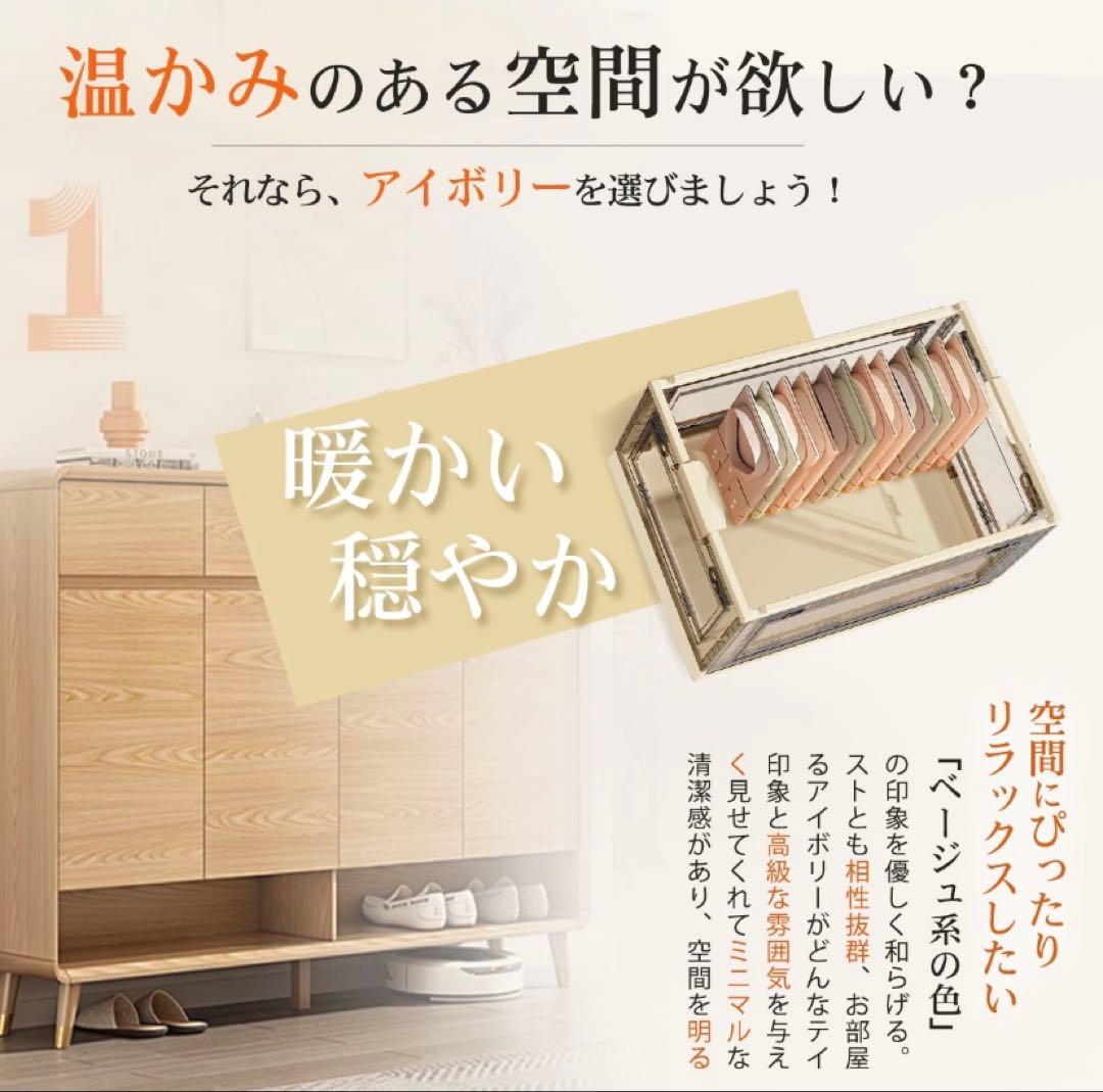 折りたたみ収納ボックス コンテナボックス キャスター付き 大容量 6個 イエロー