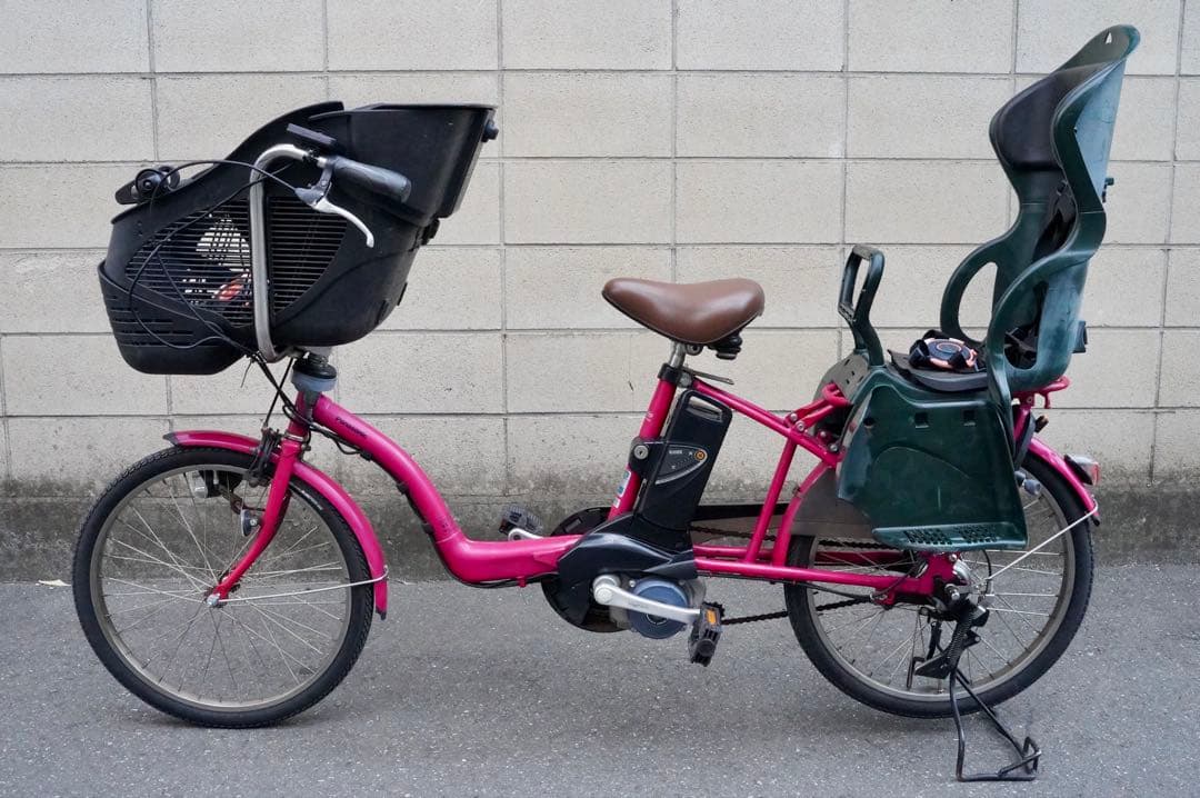 電動自転車 パナソニック ギュット 中古 子供乗せ アシスト 031802