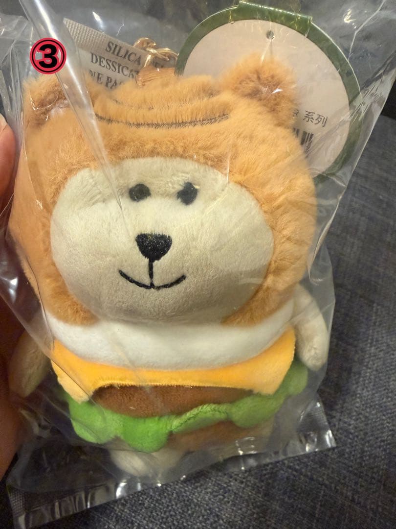 台湾Starbucks ハンバーガーのベアリスタ
