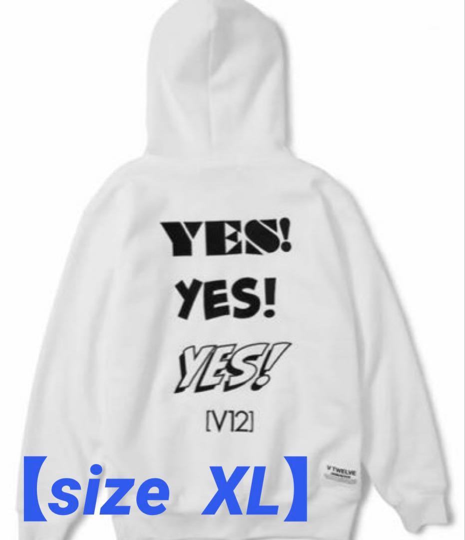 ふ*ー様 新品正規品【V12/ XL】YESPARKA YESパーカー　メンズ