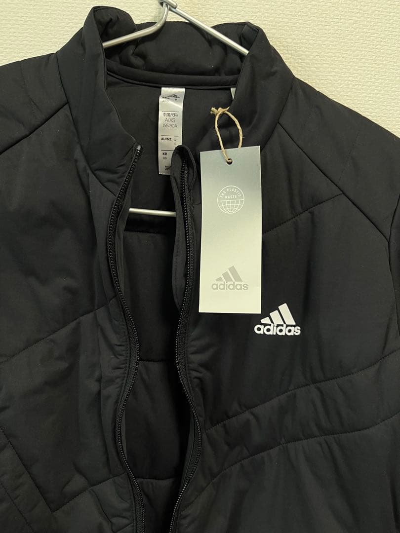 adidas ジャケット　レディースS 黒　新品