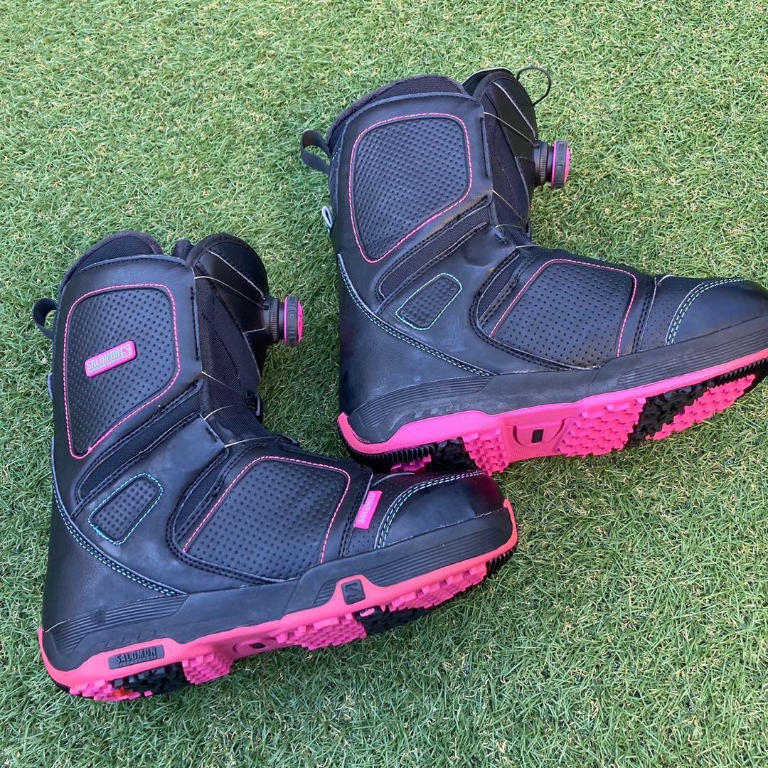 ✳︎SALOMON スノーボード　ブーツ　24.0 PEARL BOA レディース