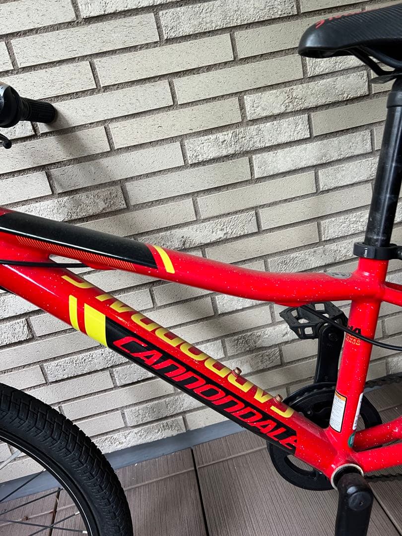 Cannondale 子供用マウンテンバイク 赤