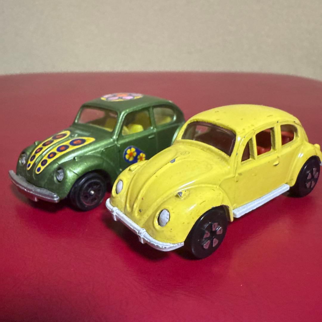 フォルクスワーゲン　ビートルのミニカー　7台　コーギー、シグ、マッチボックス他