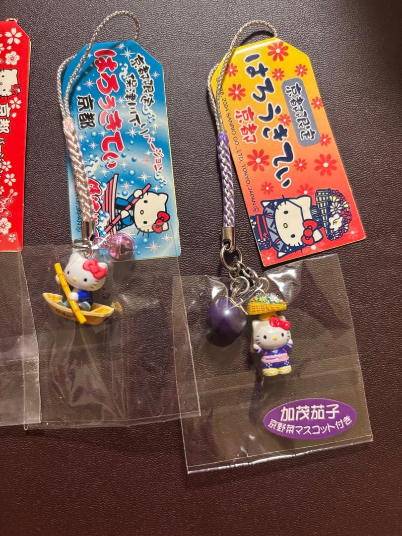 レア！ご当地キティ　京都限定　根付けストラップ