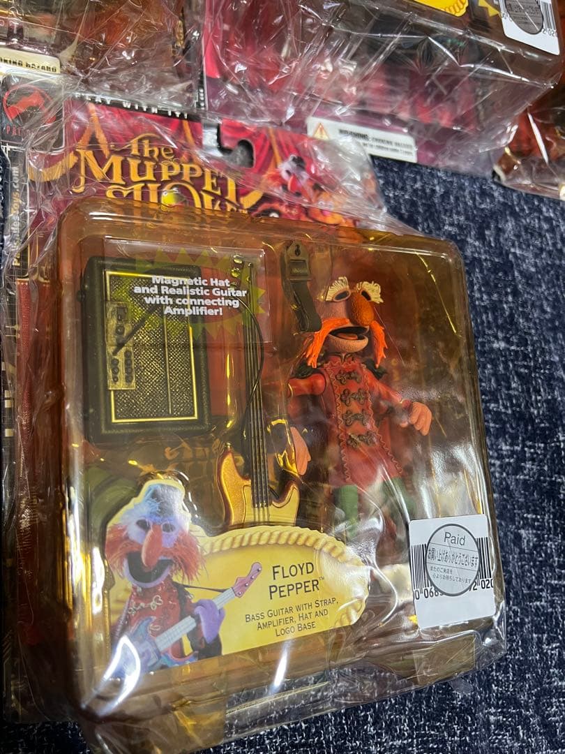 当時物　マペットショー　フィギュアセット　未開封　希少　ディズニー　カーミット