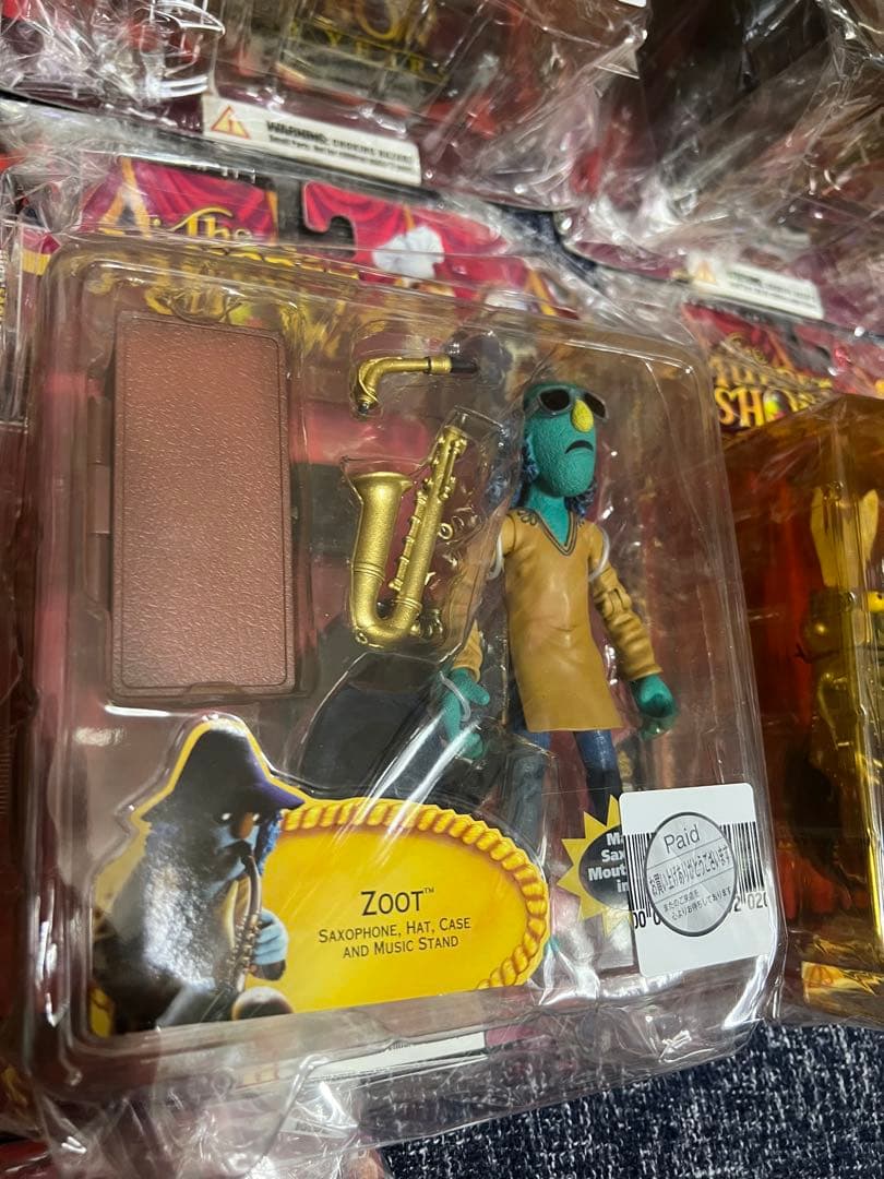当時物　マペットショー　フィギュアセット　未開封　希少　ディズニー　カーミット