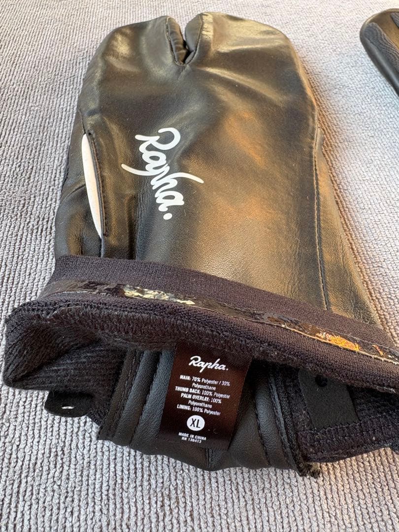 l*6様 Rapha オーバーミットグローブ XL ブラック