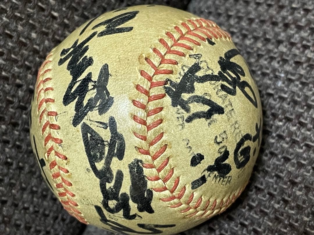 1957年（昭和32） 国鉄スワローズ 寄書きサインボール ◆ヤクルトスワローズ