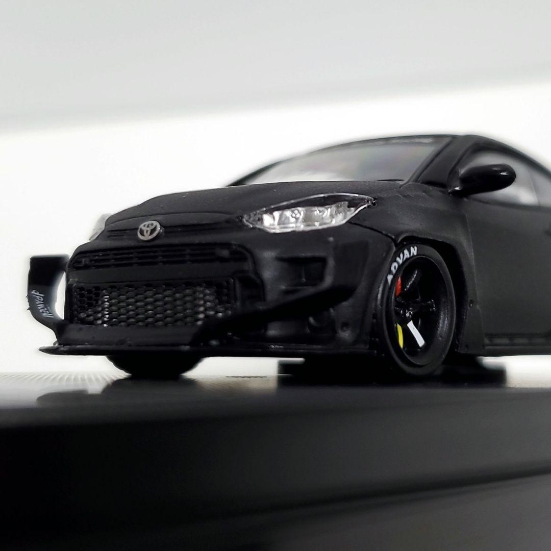 999台限定 1/64 HKM パンデム トヨタ GR ヤリス 艶消しブラック