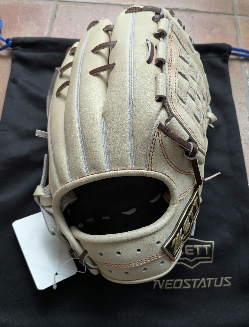 新品 ゼット 硬式グローブ ネオステイタスVL源田タイプ BPGP12420N