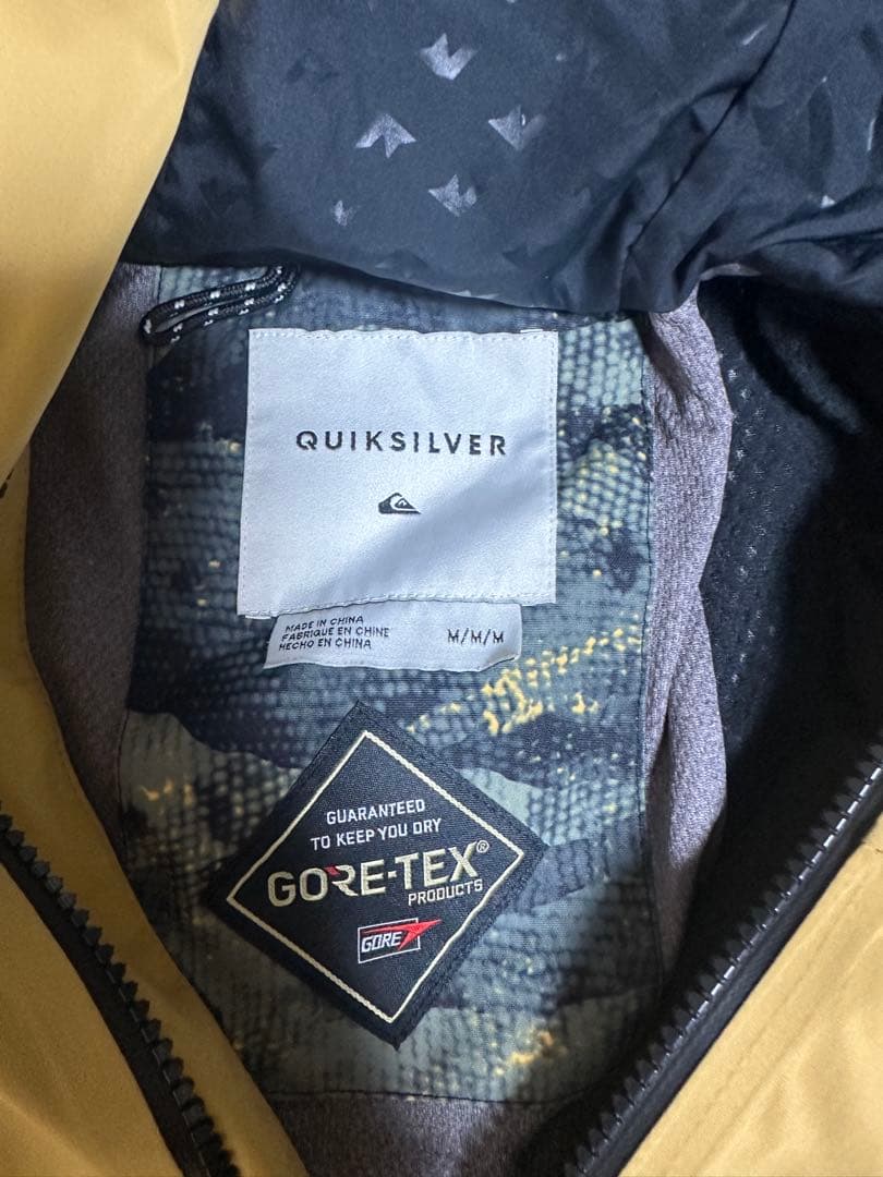 【値下げ】QUIKSILVER GORETEX ジャケット