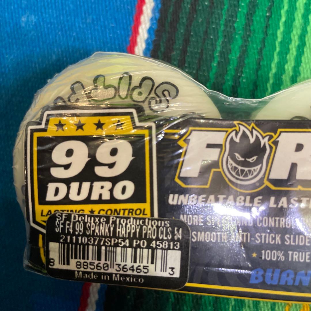 スケートボード Spitfire Spanky Formula Four 99A 54mm