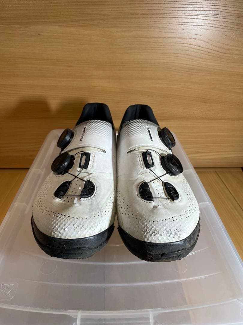 SHIMANO XC7 ビンディングシューズ 25.8 ホワイト