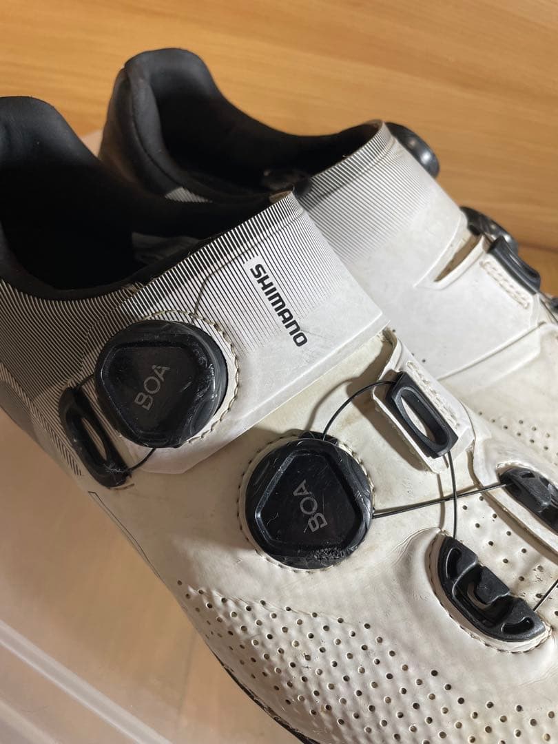 SHIMANO XC7 ビンディングシューズ 25.8 ホワイト