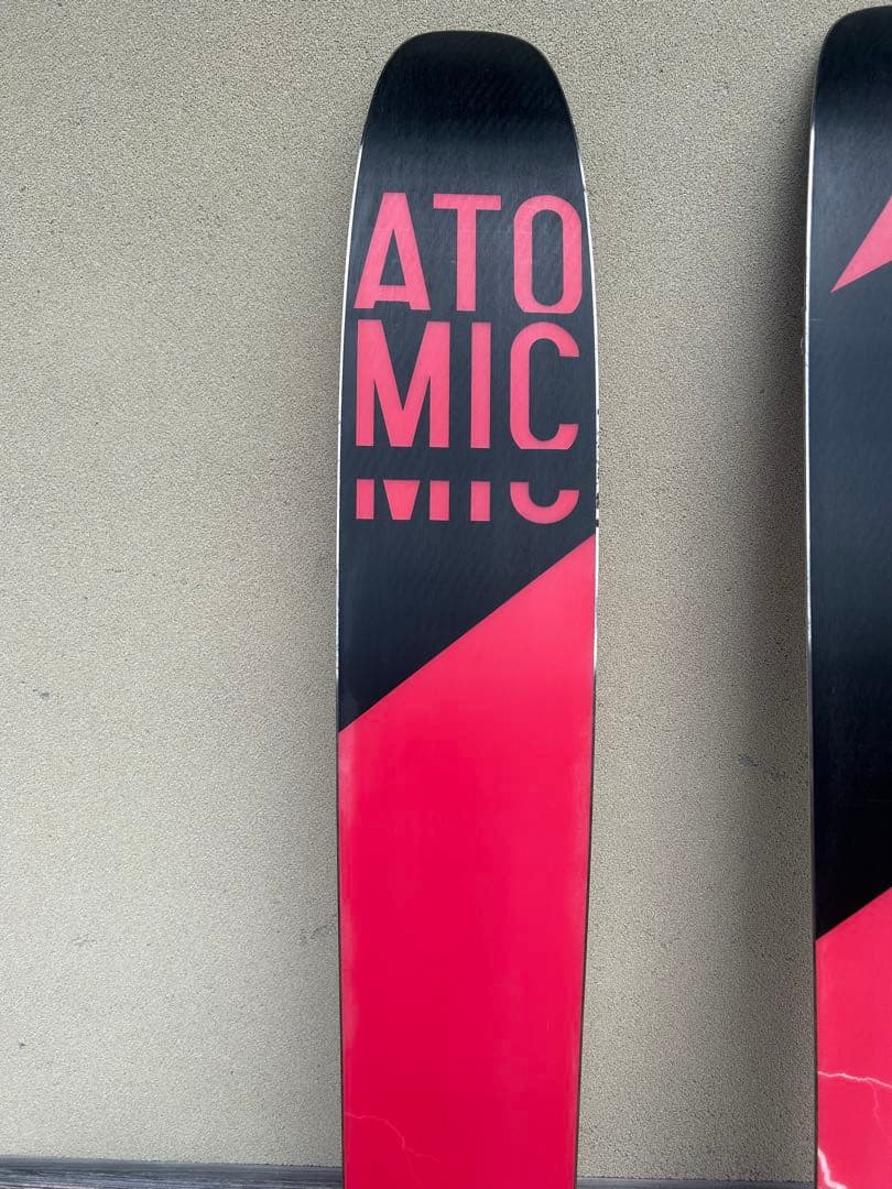早い者勝ち！ Atomic 117 スキー板 バインディング付き　186cm