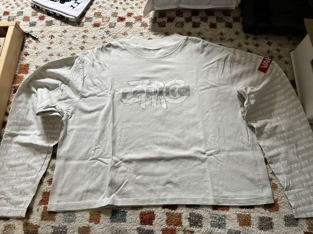 Vaundy replica ZERO ロンT Light Gray 試着のみ
