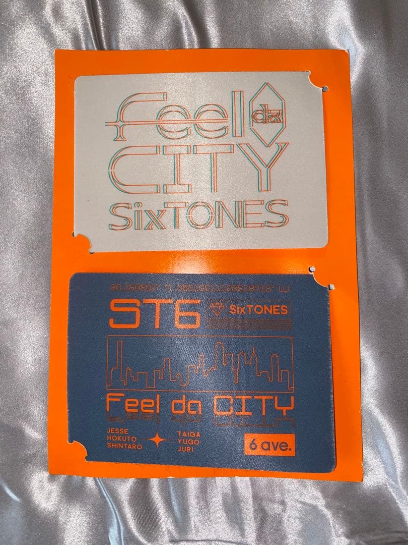 SixTONES Feel da CITYパーカー＋FeeldaCITY DVD