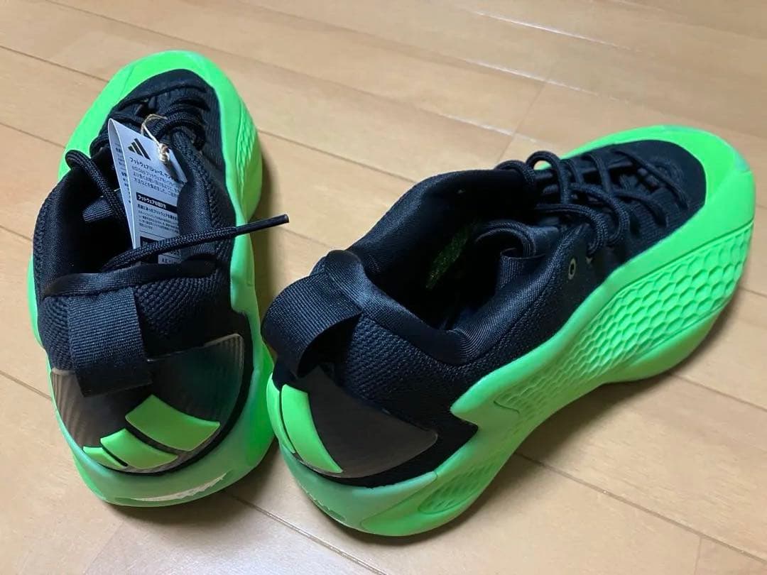 Adidas AE1 Low ブラック/ライムグリーン　未使用　28.5cm