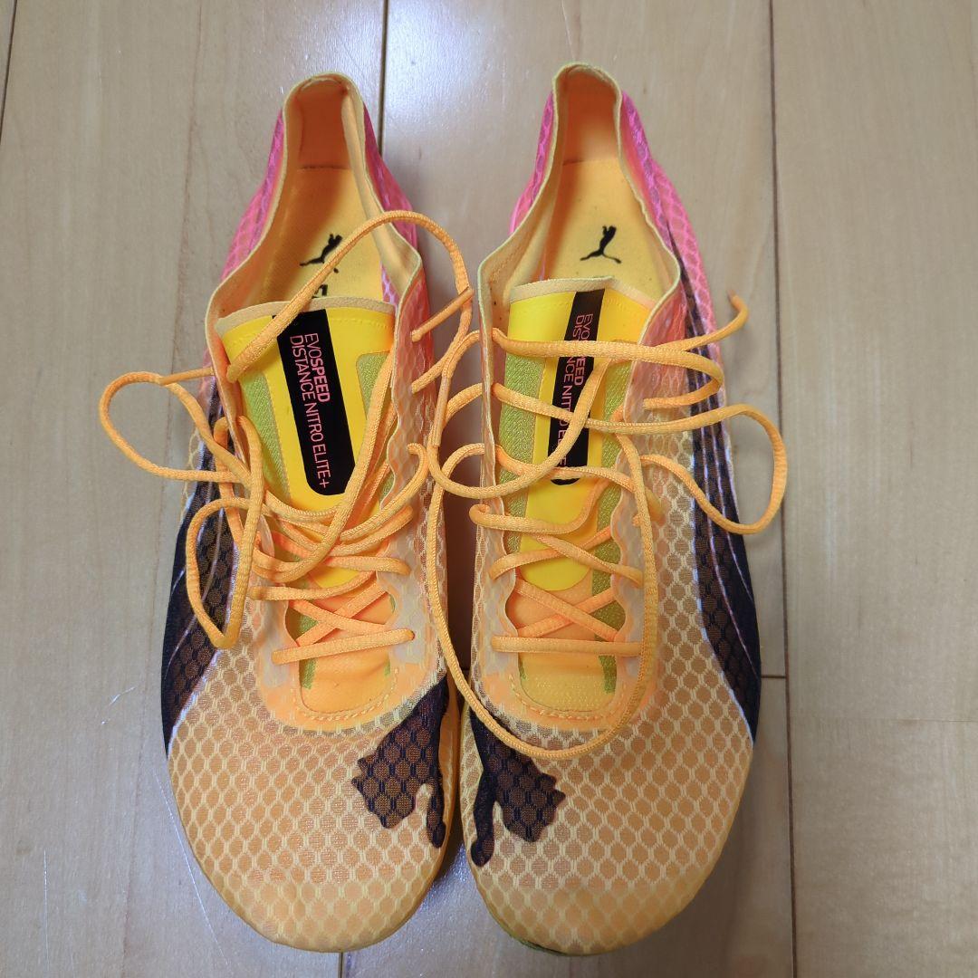 PUMA スパイクシューズ EVOSPEED Distanceニトロエリート4
