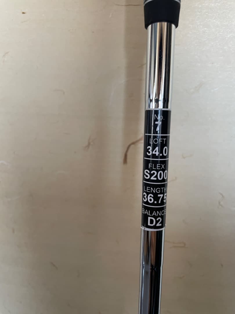 ミズノ 単品 JPX 923 TOUR 7I/DG120 1本/S200/34