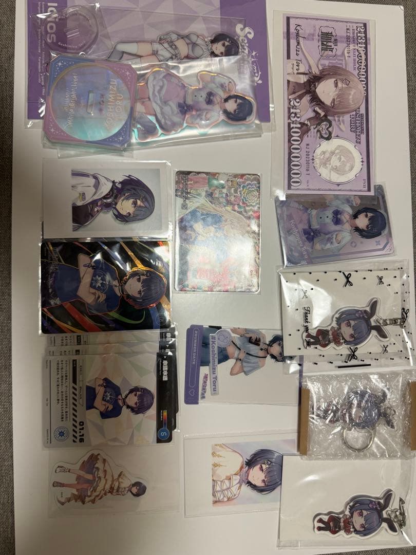 にじさんじ idios 小清水透 グッズまとめ売り