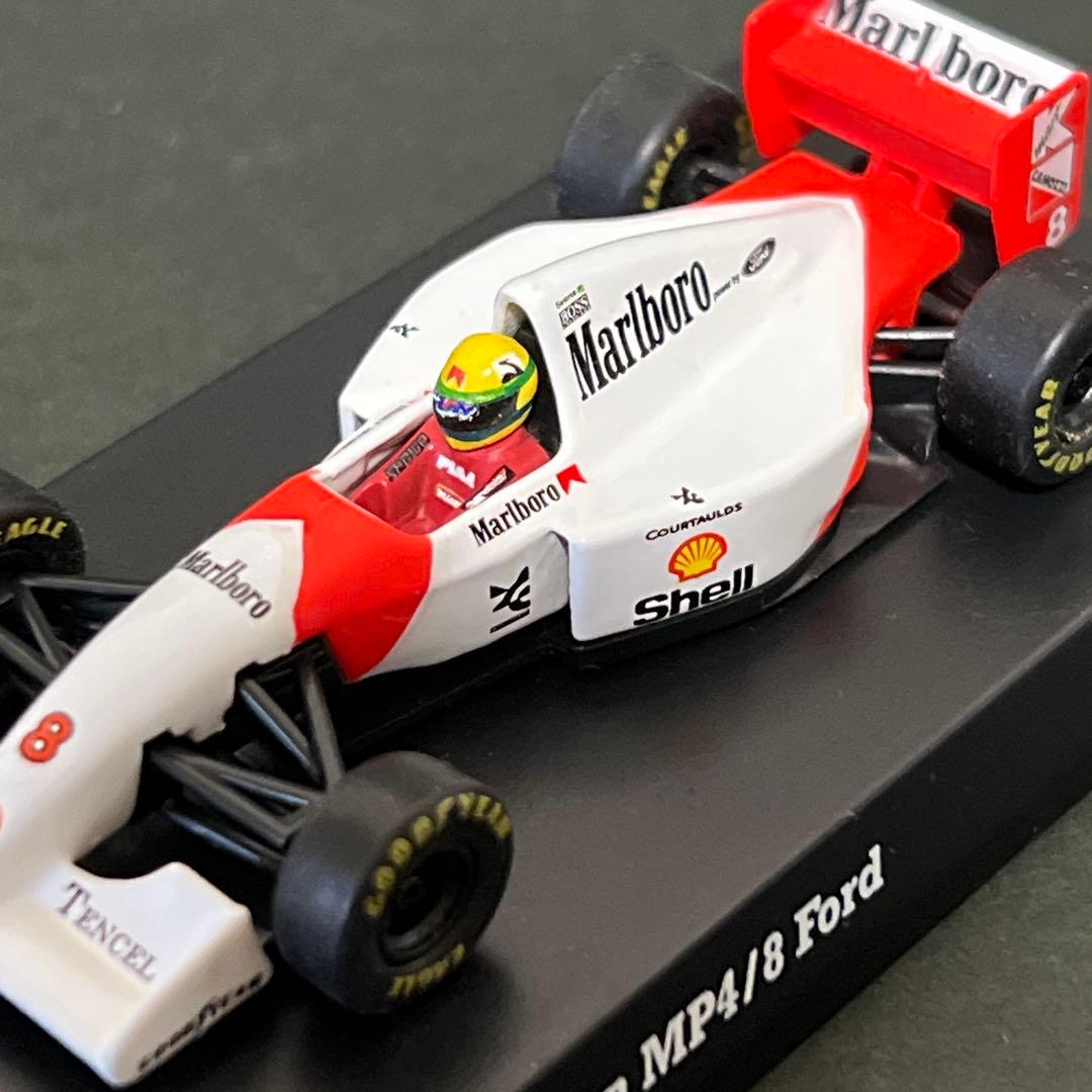 京商 1/64 アイルトン・セナ ミニカー コレクション マルボロデカール 絶版