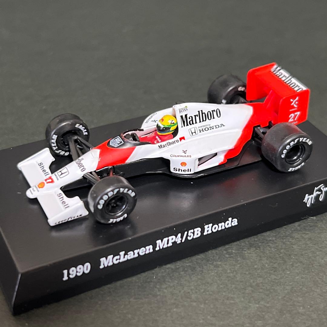 京商 1/64 アイルトン・セナ ミニカー コレクション マルボロデカール 絶版