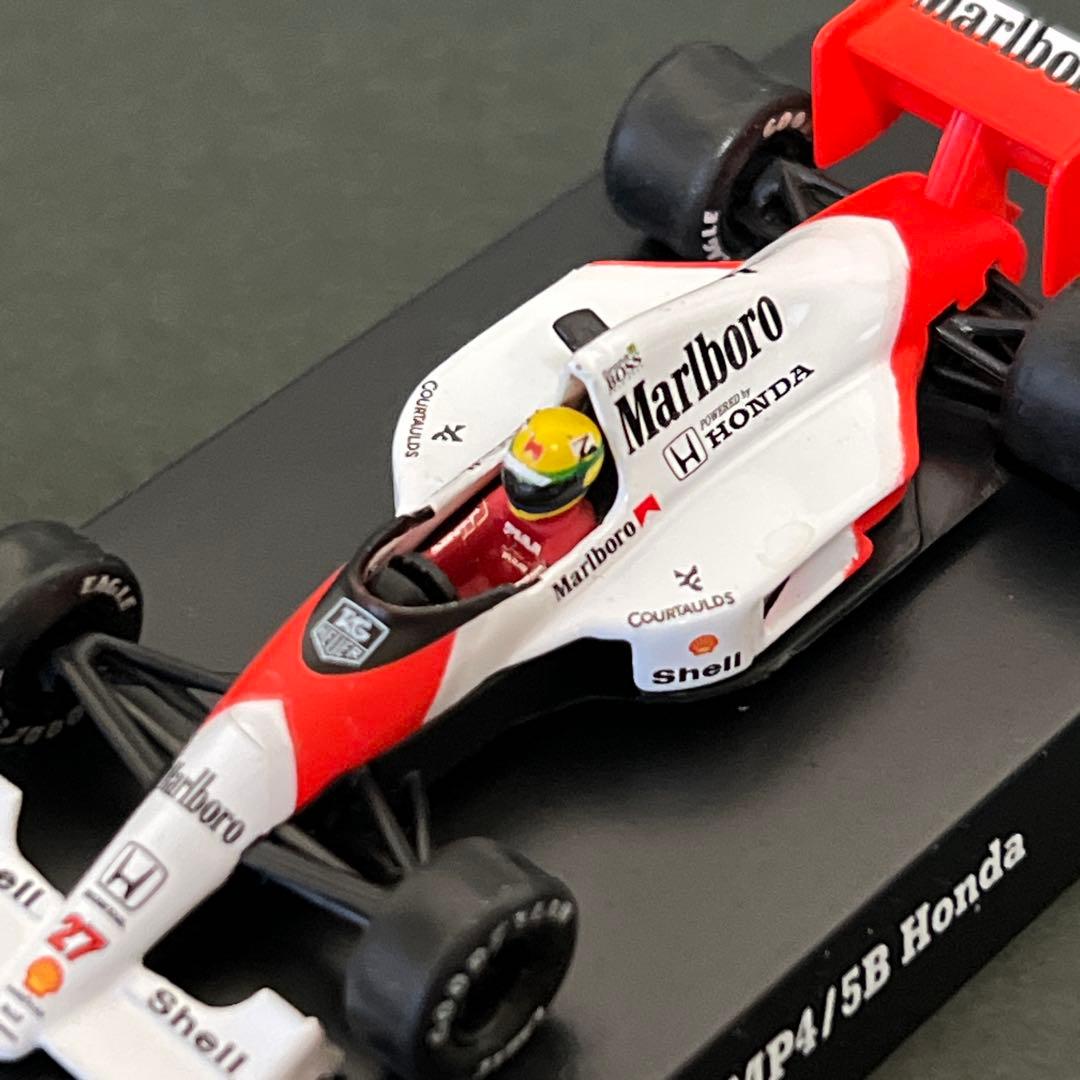 京商 1/64 アイルトン・セナ ミニカー コレクション マルボロデカール 絶版