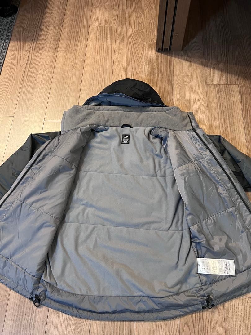 Daiwa レインウェア ブラック/グレー サイズ:XL