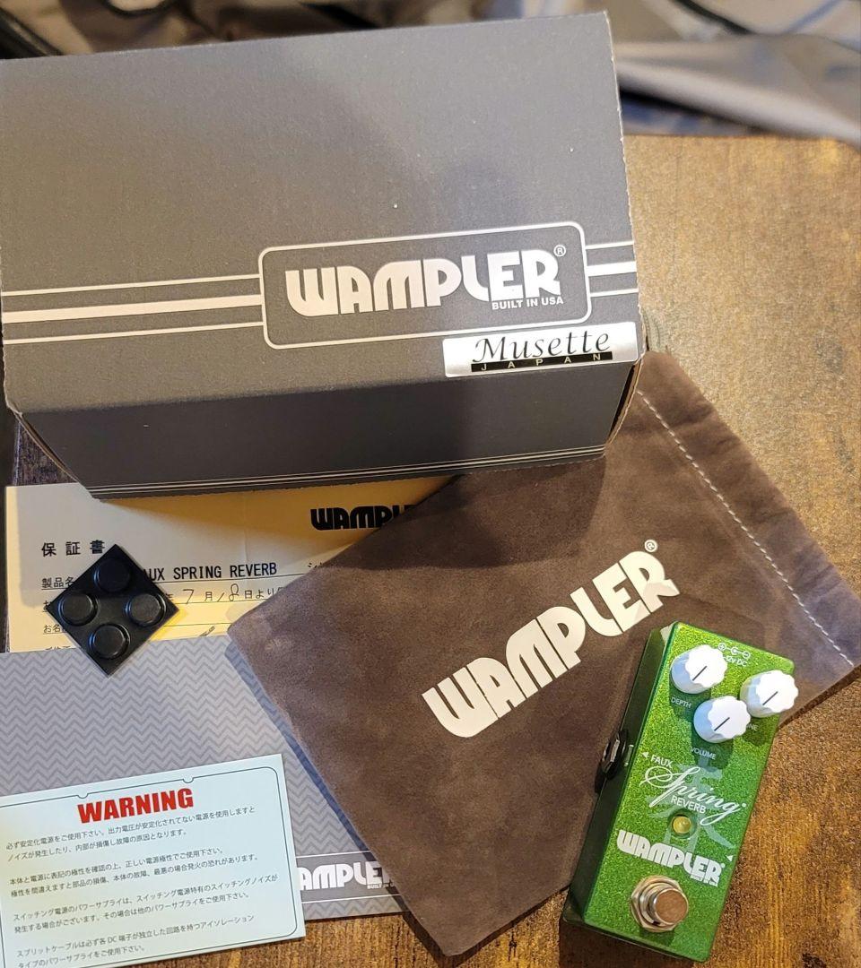 【新品・未使用】【リバーブ】WAMPLER Faux Spring Reverb