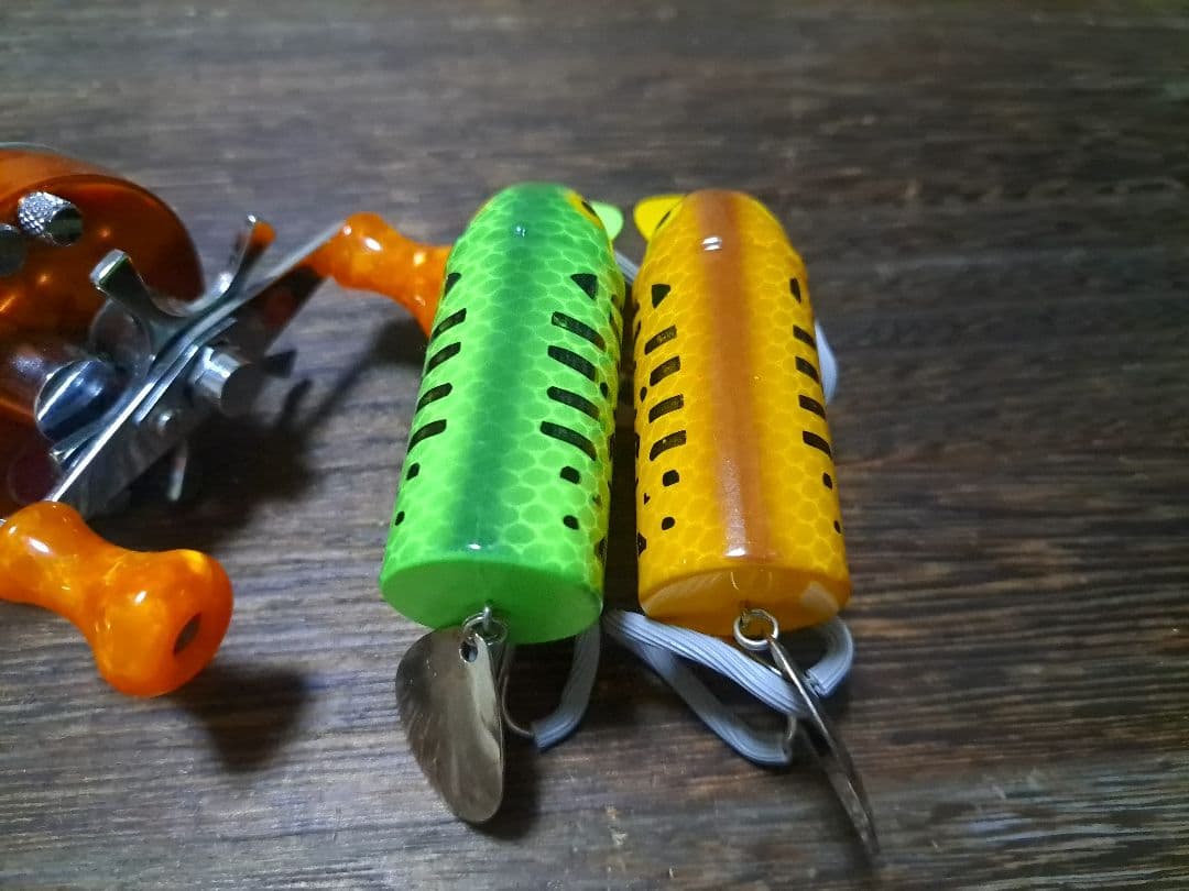 ヘドン　ビッグバド　GR & BRS　2個セット